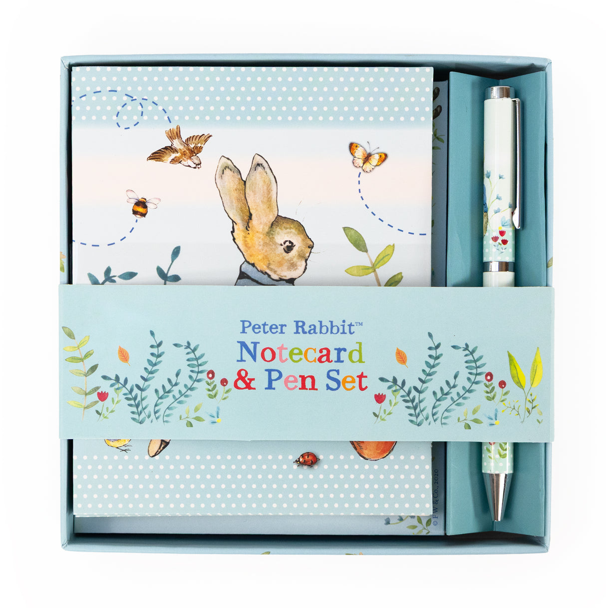 Peter Rabbit Notecard & Pen Set - Boxed Stationery Gift
