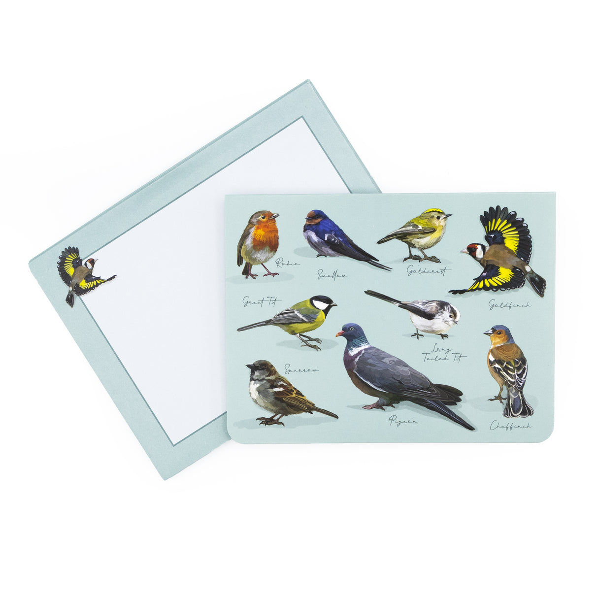 Patricia MacCarthy Notecards and Envelope Set - Birds Design
