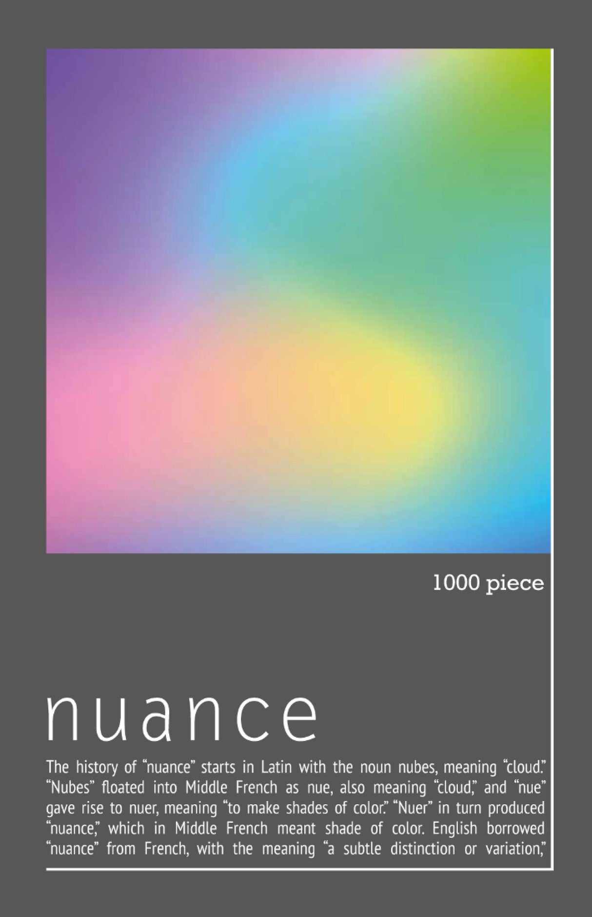 Nuance Magnetic Field - 1000 Piece Puzzle