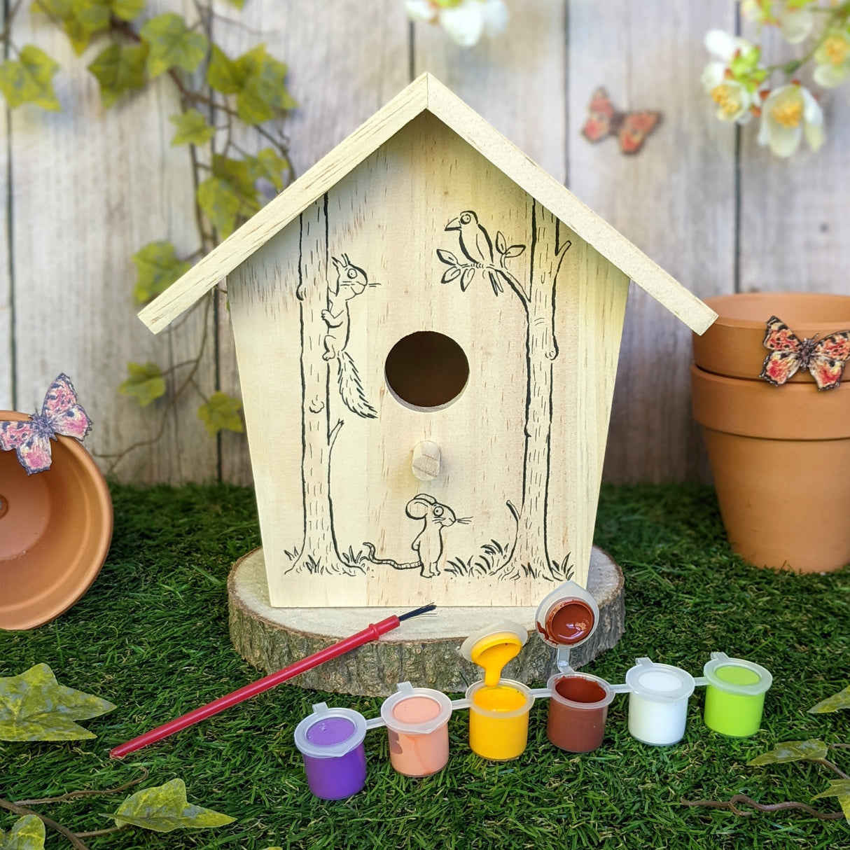 The Gruffalo Paint Your Own Bird House
