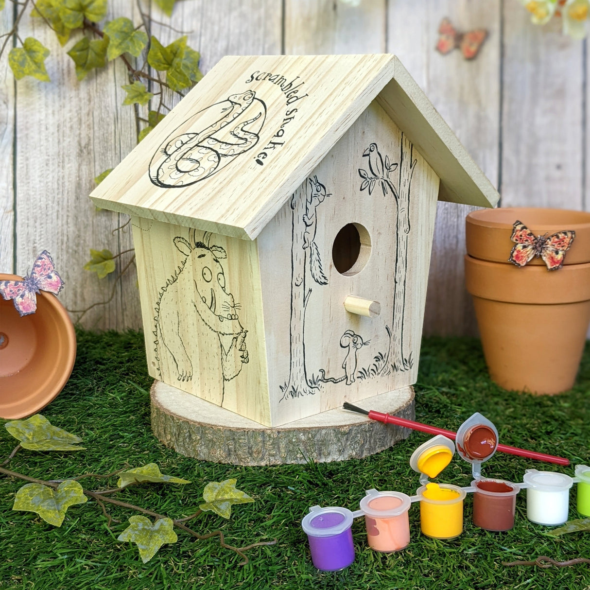 The Gruffalo Paint Your Own Bird House