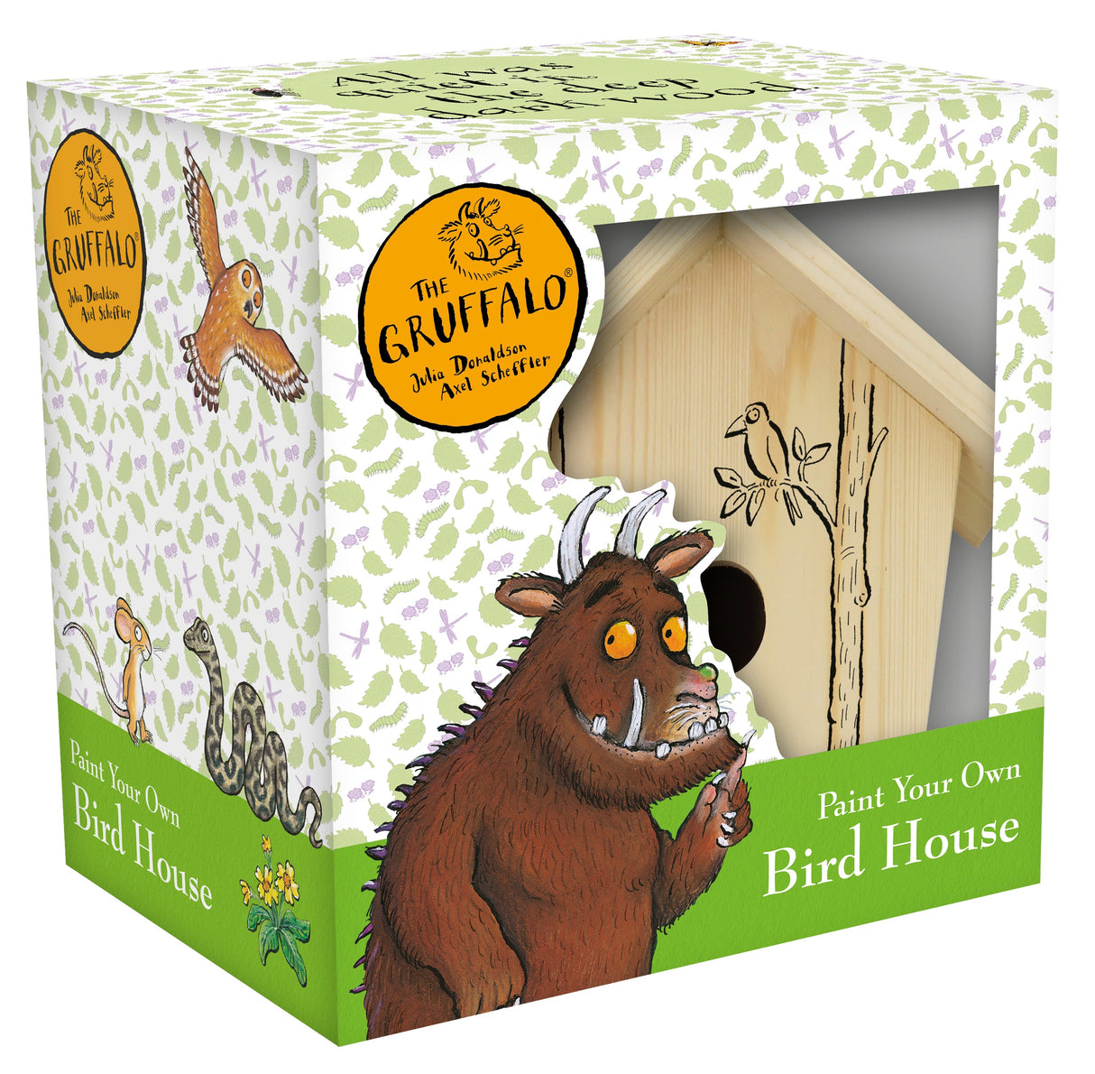 The Gruffalo Paint Your Own Bird House