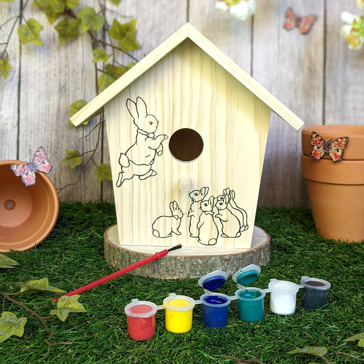 Peter Rabbit Paint Your Own Bird House
