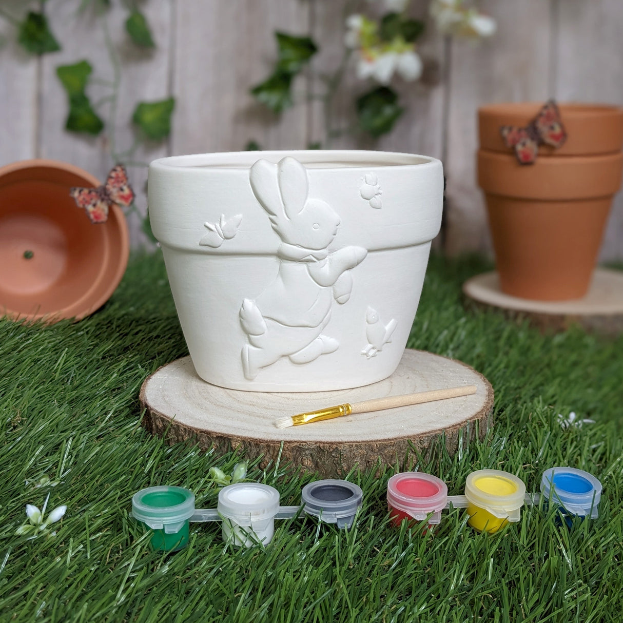 Peter Rabbit Paint Your Own Plant Pot