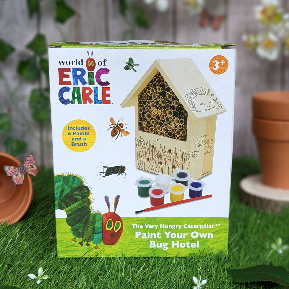 The Very Hungry Caterpillar Paint Your Own Bug Hotel