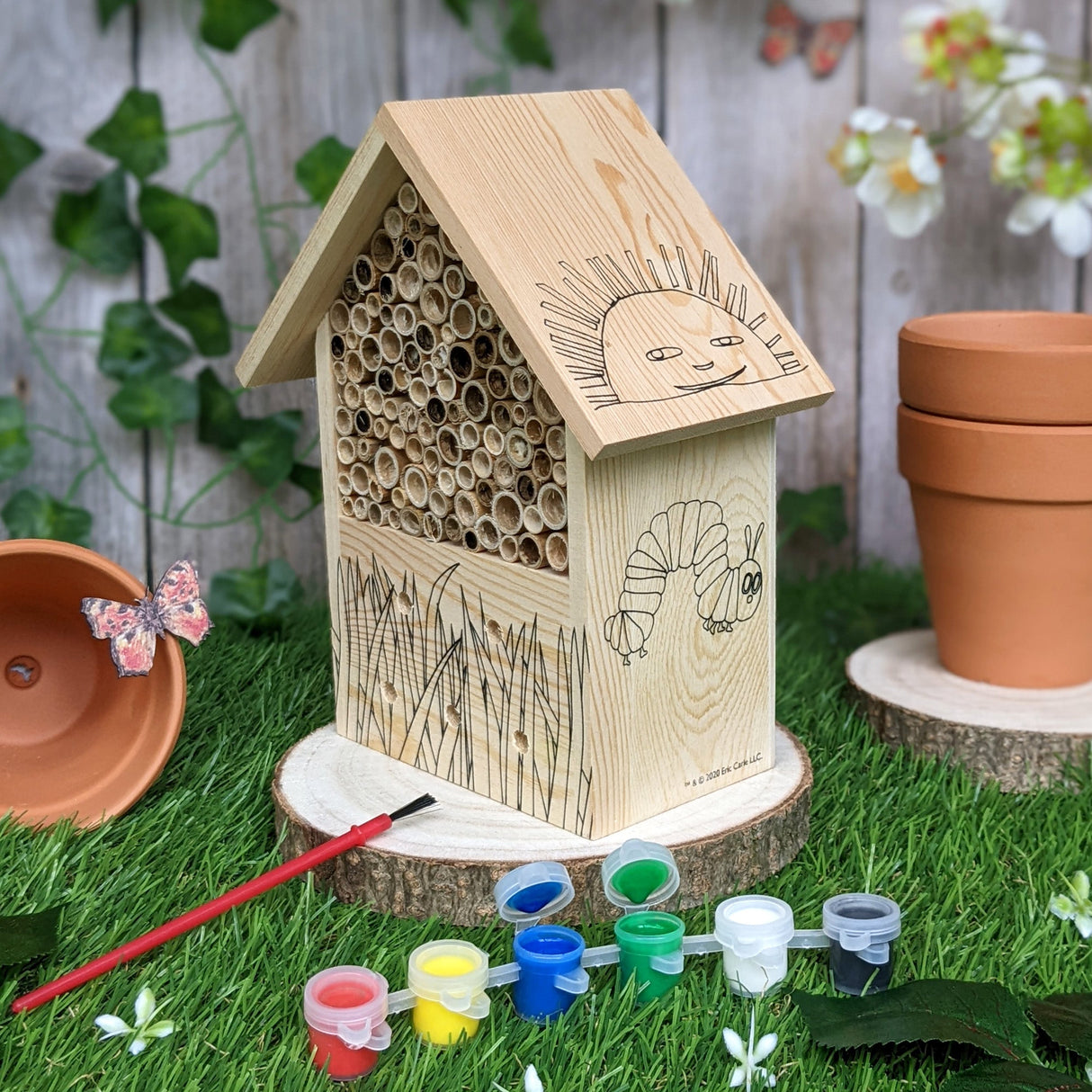 The Very Hungry Caterpillar Paint Your Own Bug Hotel