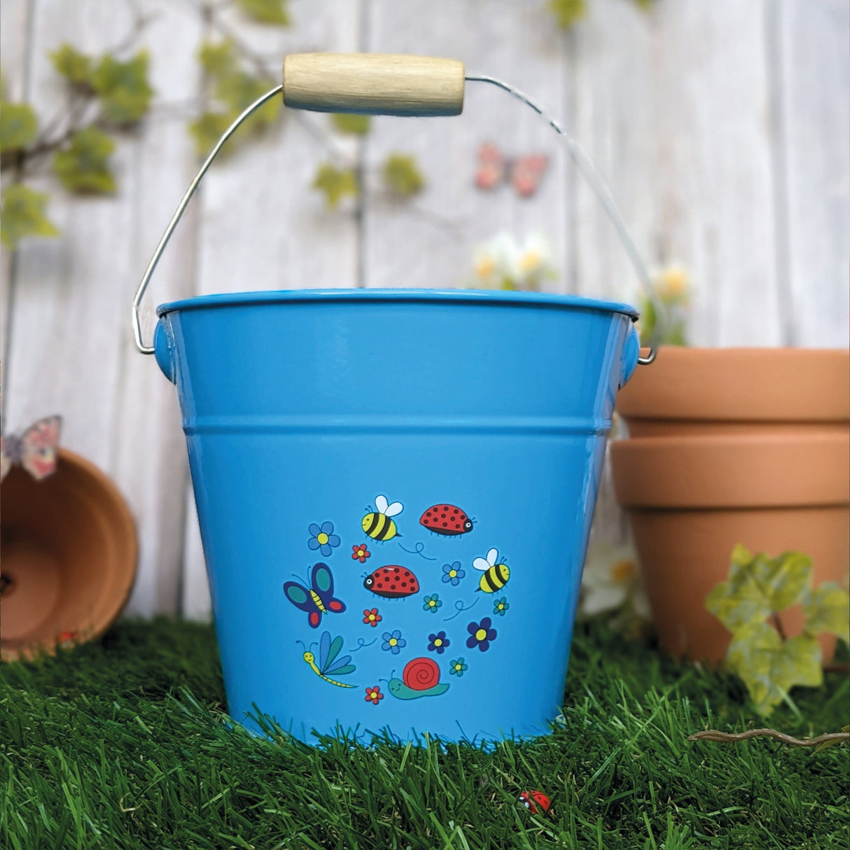 The Little Gardener Metal Bucket