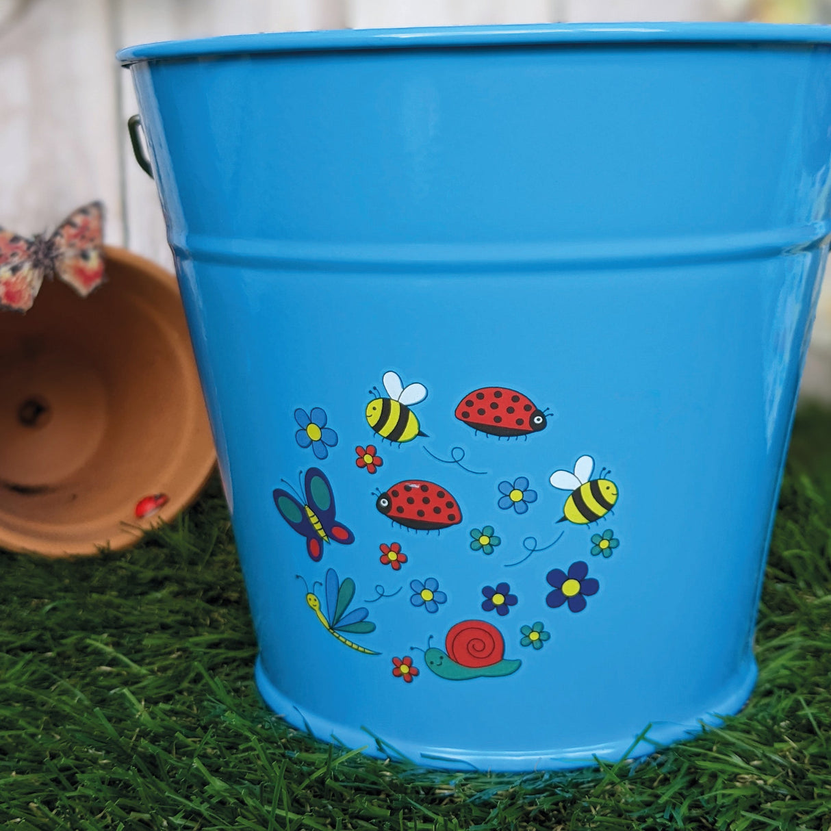 The Little Gardener Metal Bucket