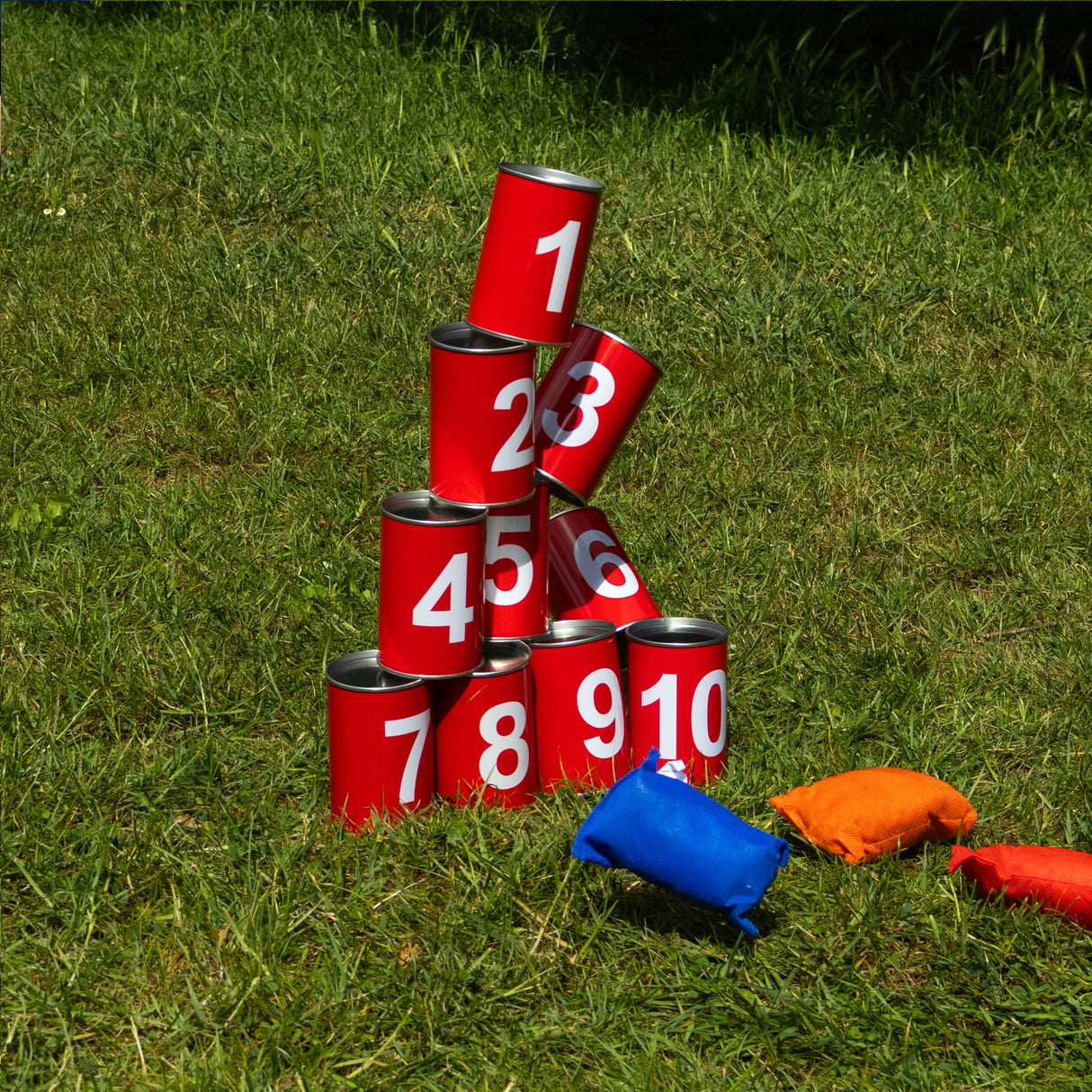Carnival Games Tin Can Knockdown