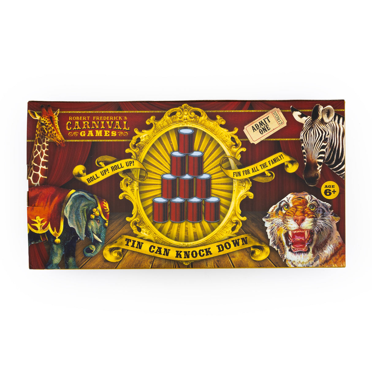 Carnival Games Tin Can Knockdown