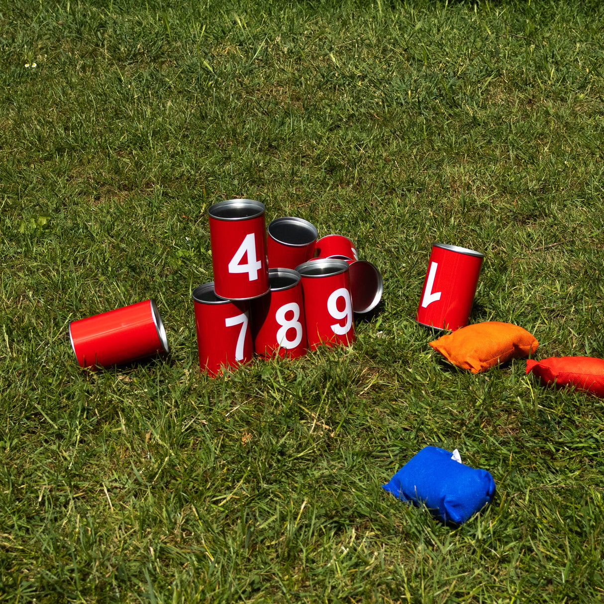 Carnival Games Tin Can Knockdown