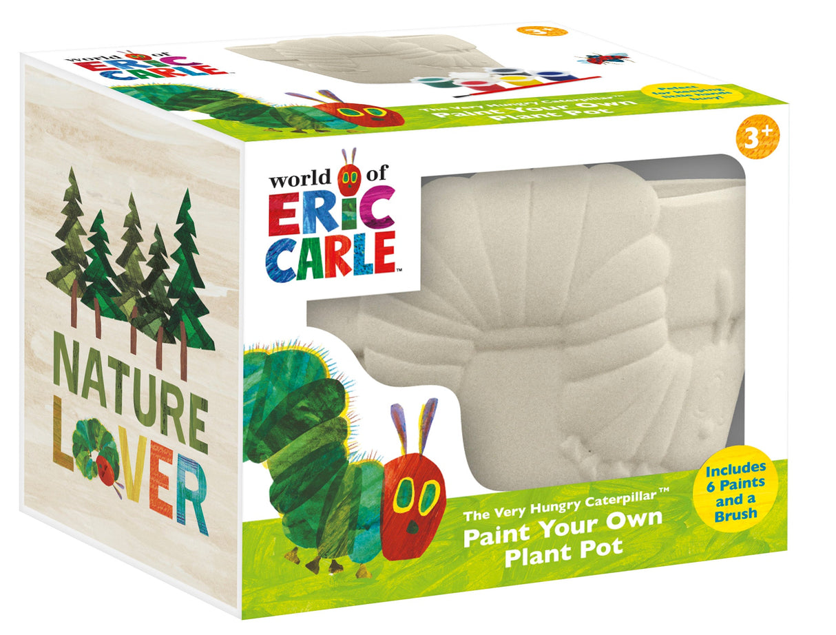 The Very Hungry Caterpillar Paint Your Own Plant Pot