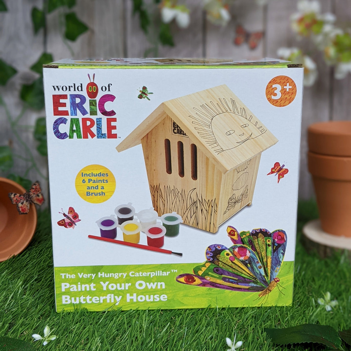 The Very Hungry Caterpillar Paint Your Own Butterfly House