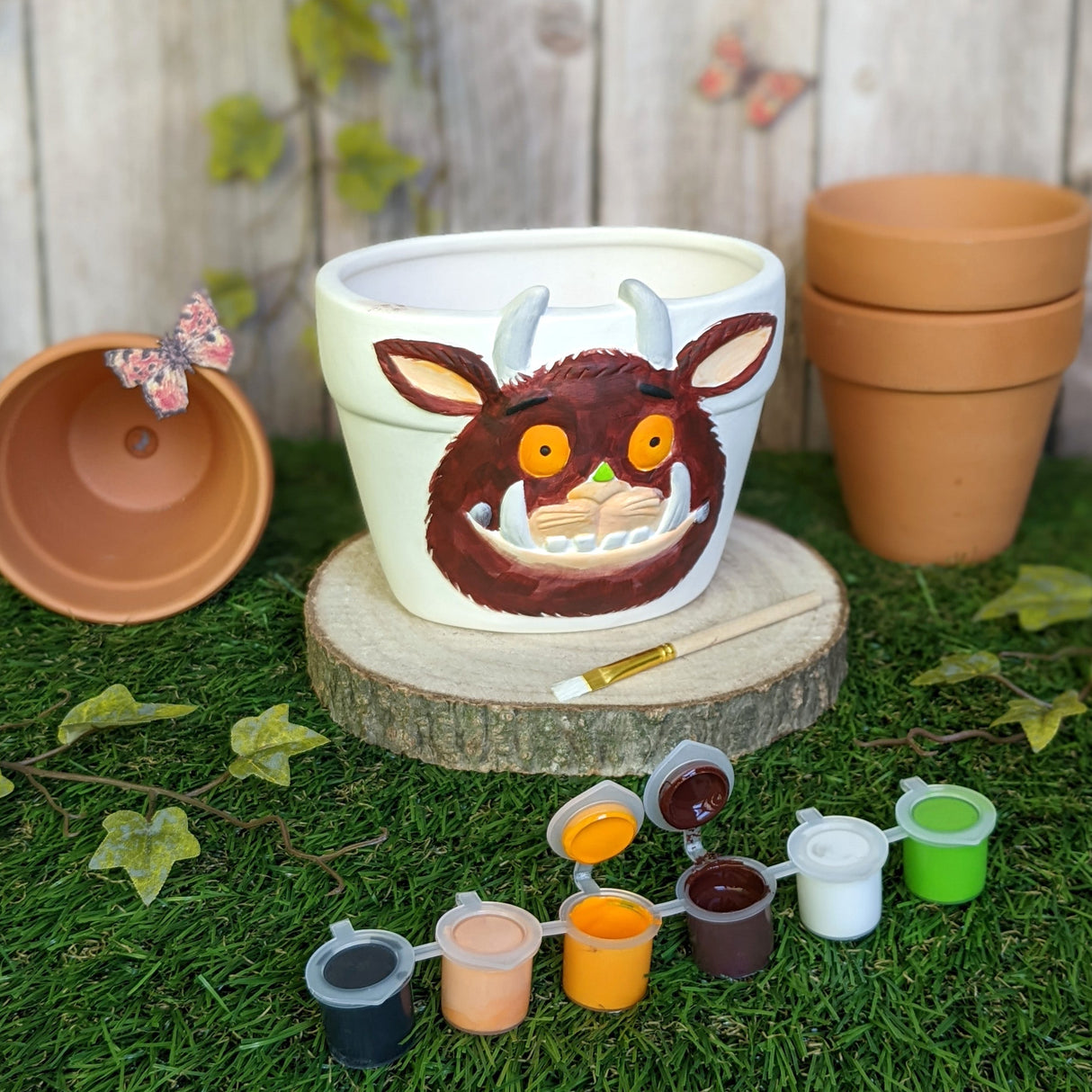 The Gruffalo Paint Your Own Plant Pot