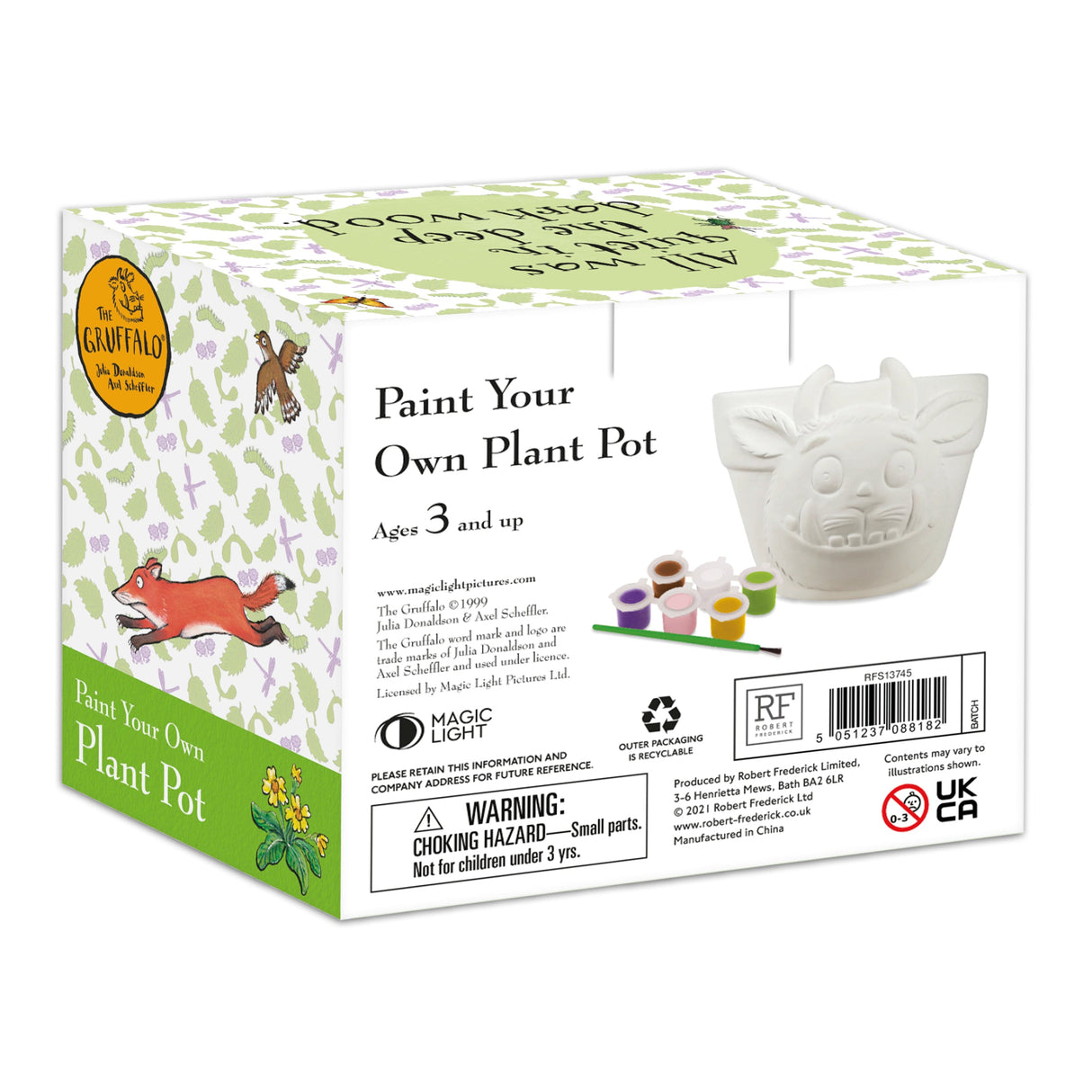 The Gruffalo Paint Your Own Plant Pot