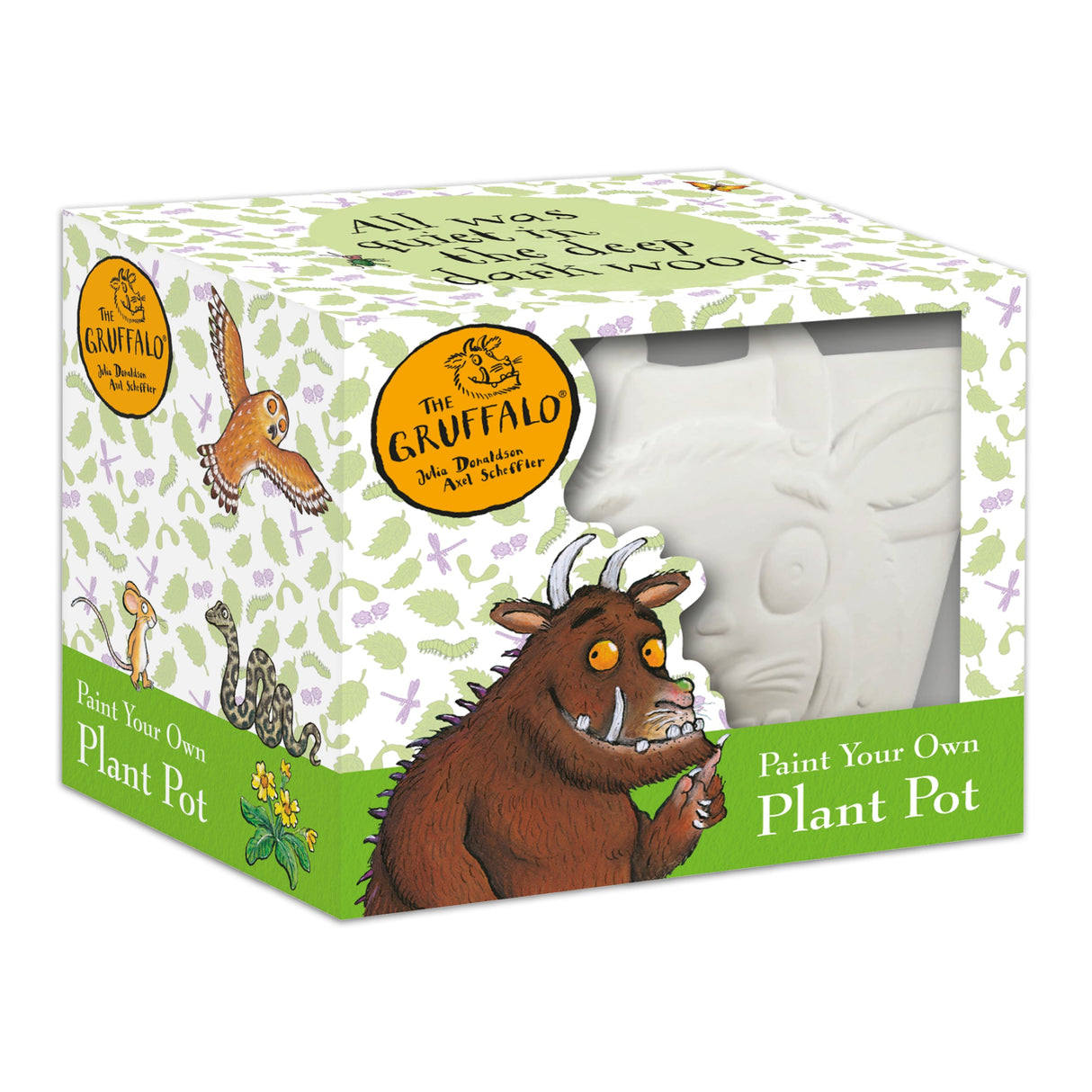 The Gruffalo Paint Your Own Plant Pot