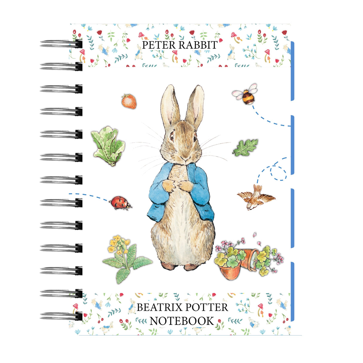 Peter Rabbit A5 Wired Notebook With Dividers