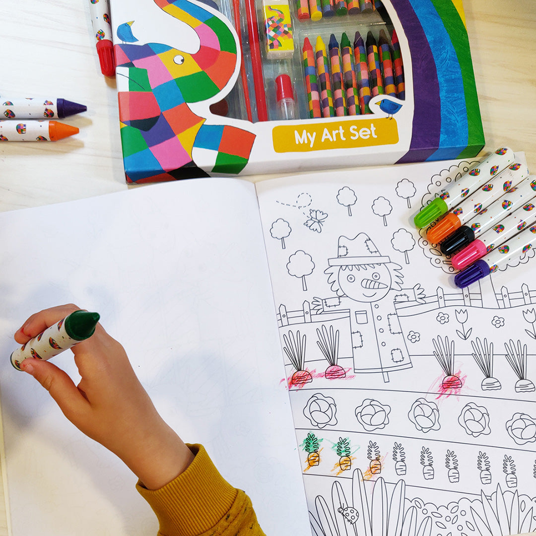 Elmer Children's 42 Piece Art Set