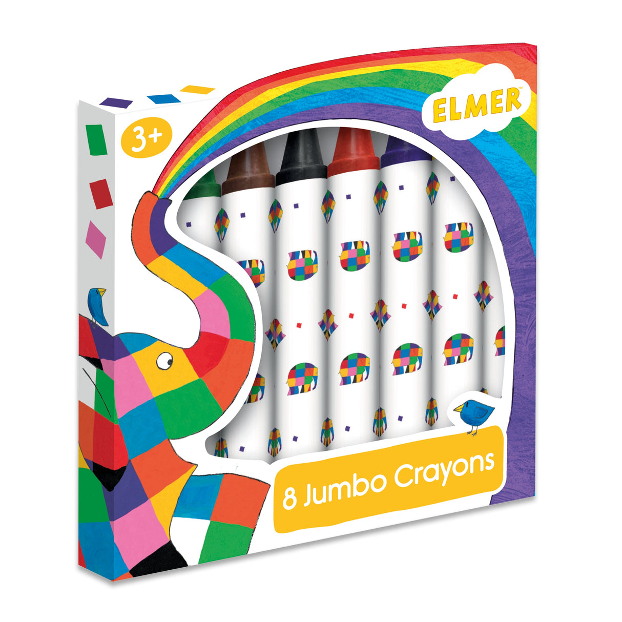 Elmer Set of 8 Jumbo Crayons