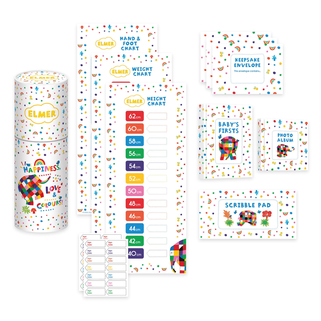 Elmer Baby Keepsake Capsule