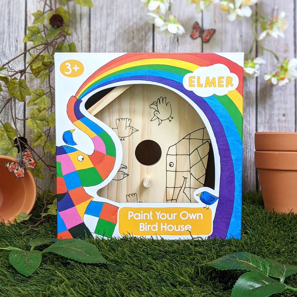 Elmer Paint Your Own Bird House