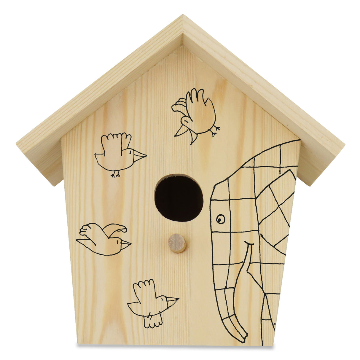 Elmer Paint Your Own Bird House