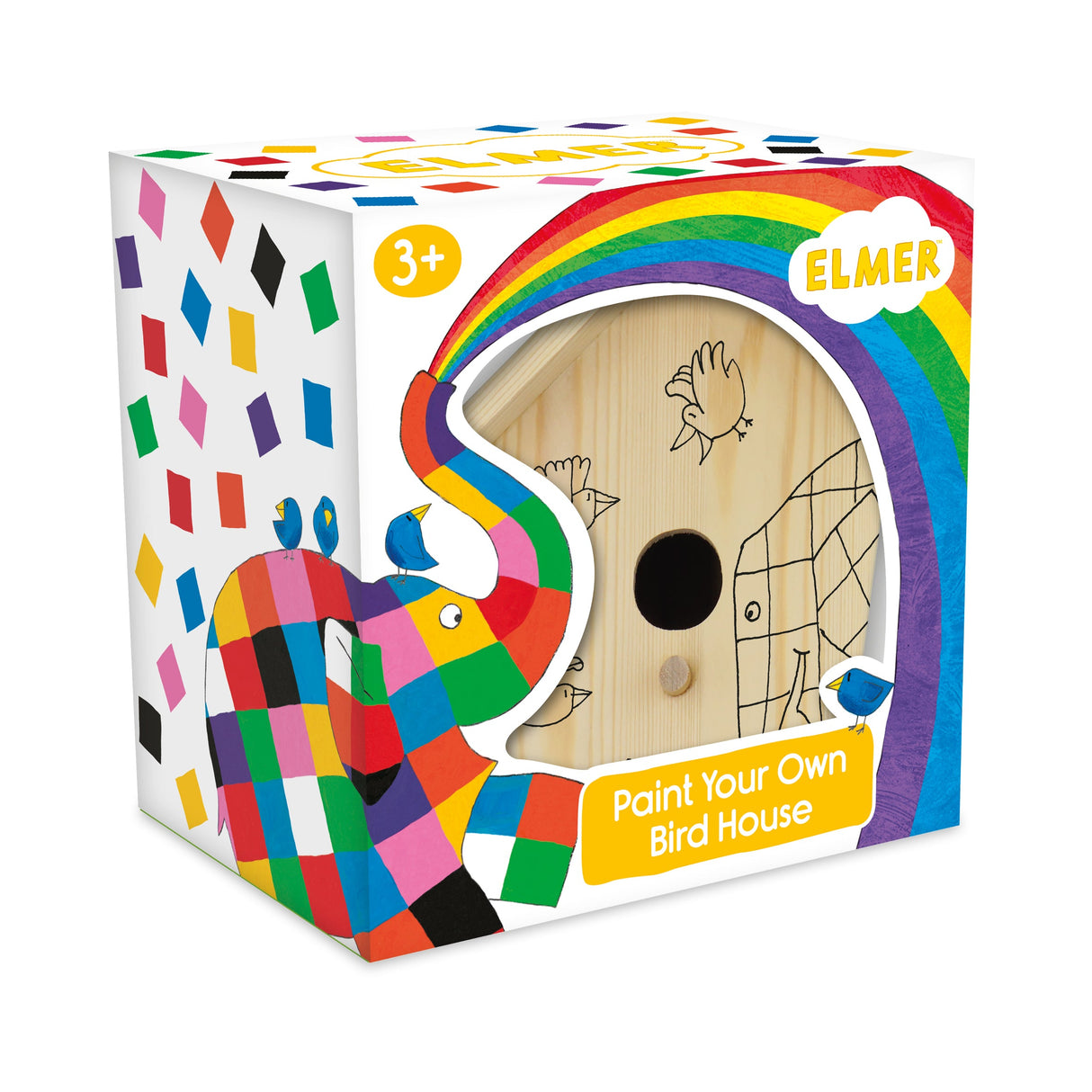 Elmer Paint Your Own Bird House