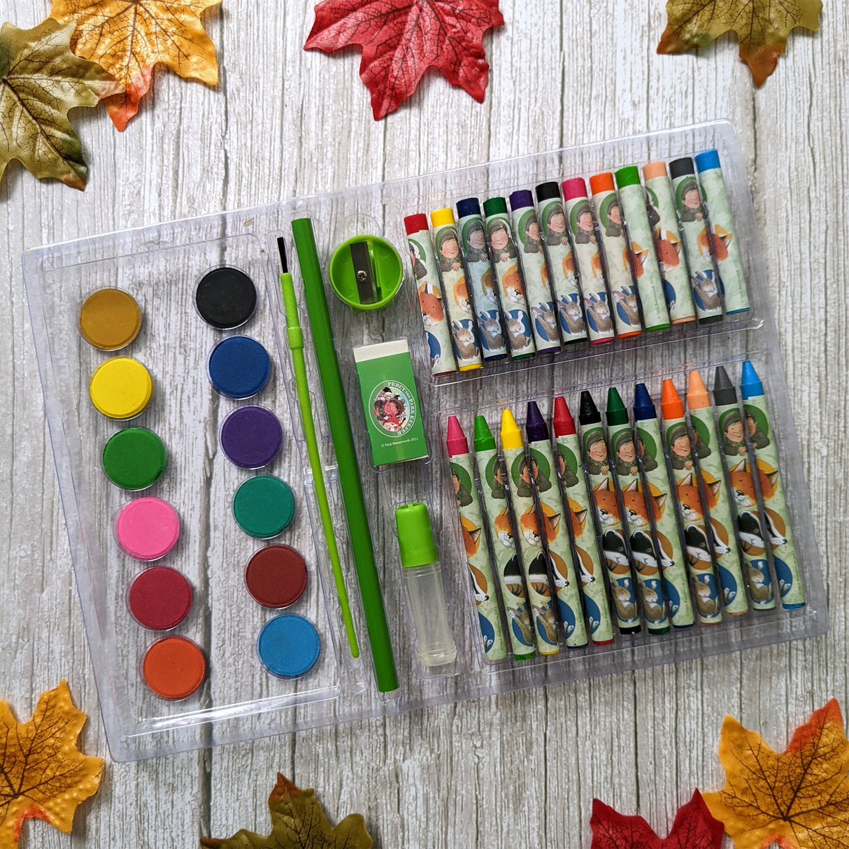 Percy The Park Keeper Children's 42 Piece Art Set