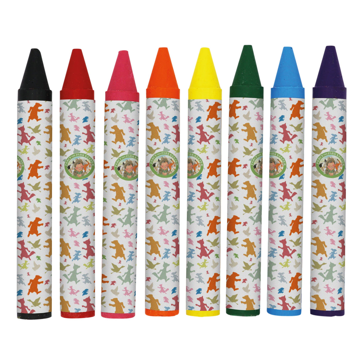 Percy The Park Keeper Set of 8 Jumbo Crayons