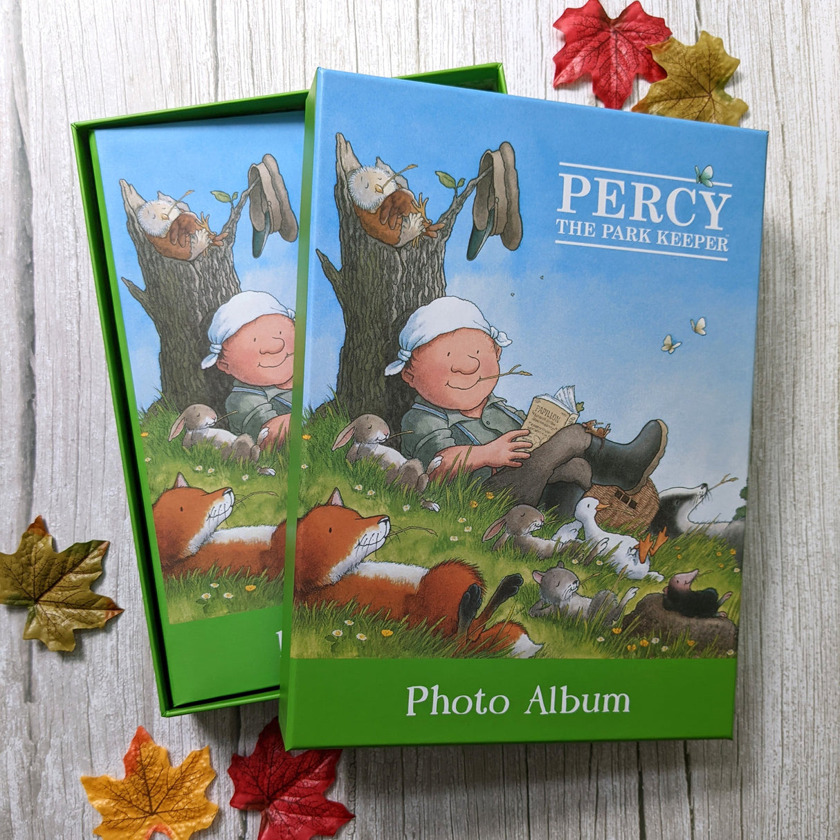 Percy The Park Keeper Portrait Photograph Album in Gift Box