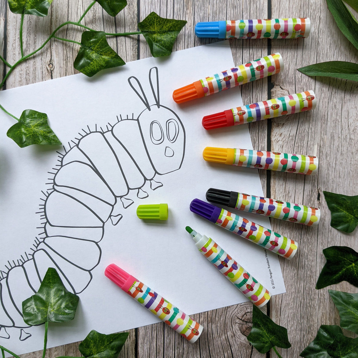 The Very Hungry Caterpillar Children's Art Activity Set