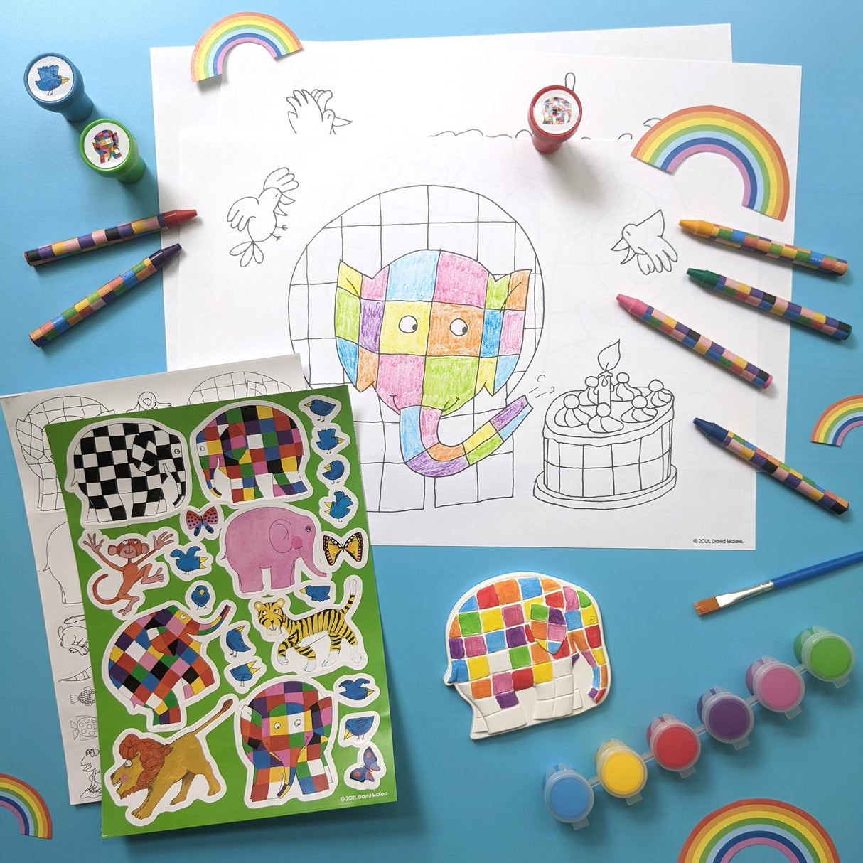 Elmer Children's Art Activity Set
