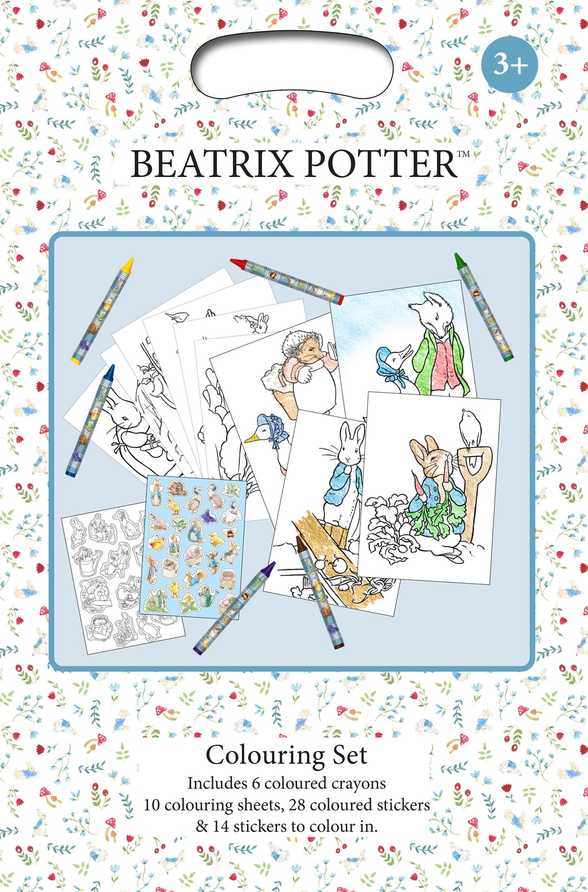 Beatrix Potter Children's Colouring Set