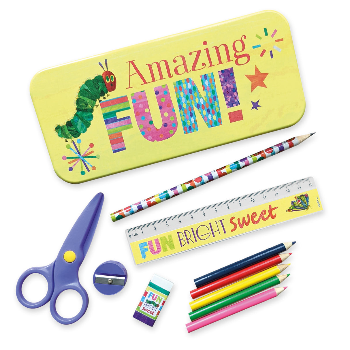 The Very Hungry Caterpillar Children’s Stationery Tin Set