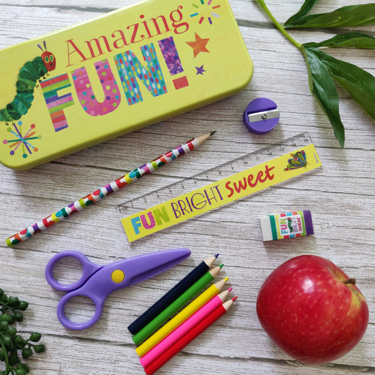 The Very Hungry Caterpillar Children’s Stationery Tin Set