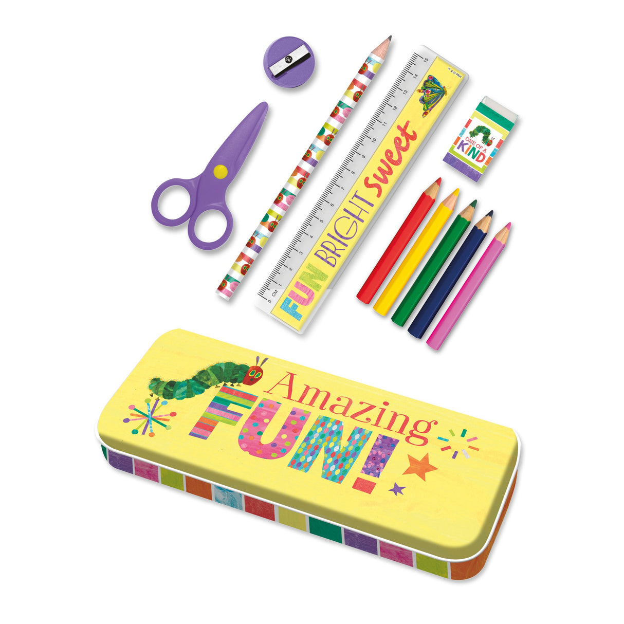 The Very Hungry Caterpillar Children’s Stationery Tin Set