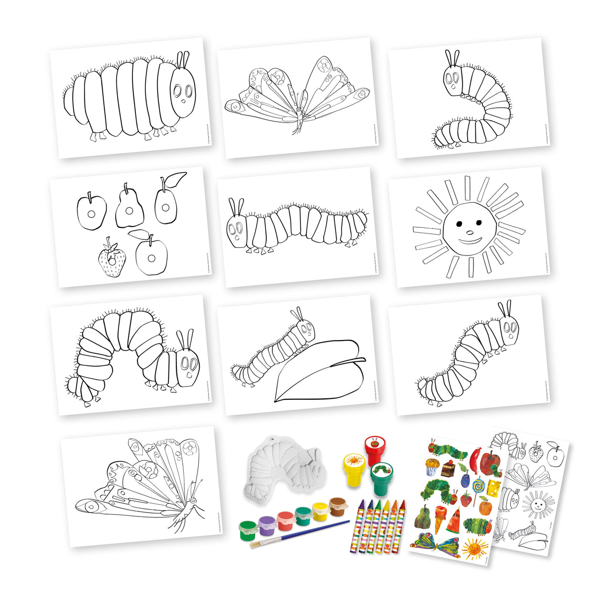 The Very Hungry Caterpillar Children's Art Activity Set