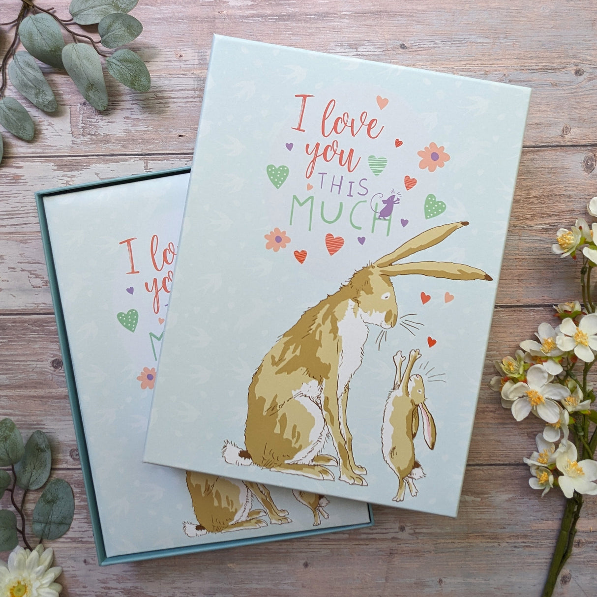 Guess How Much I Love You Portrait Photograph Album in Gift Box