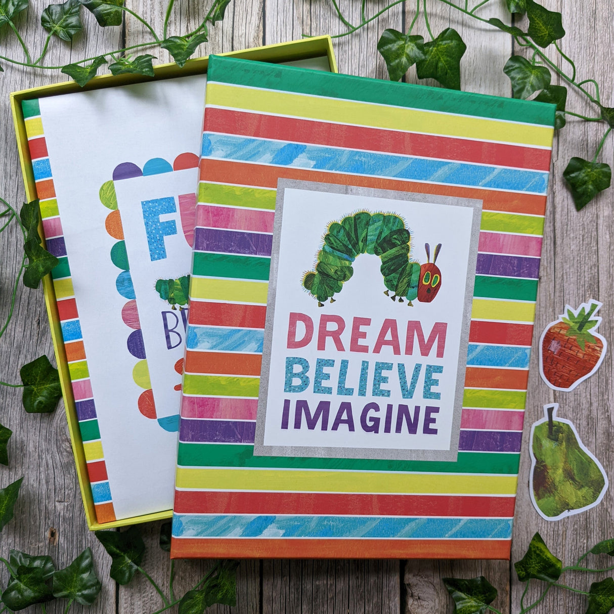 The Very Hungry Caterpillar Portrait Photograph Album in Gift Box