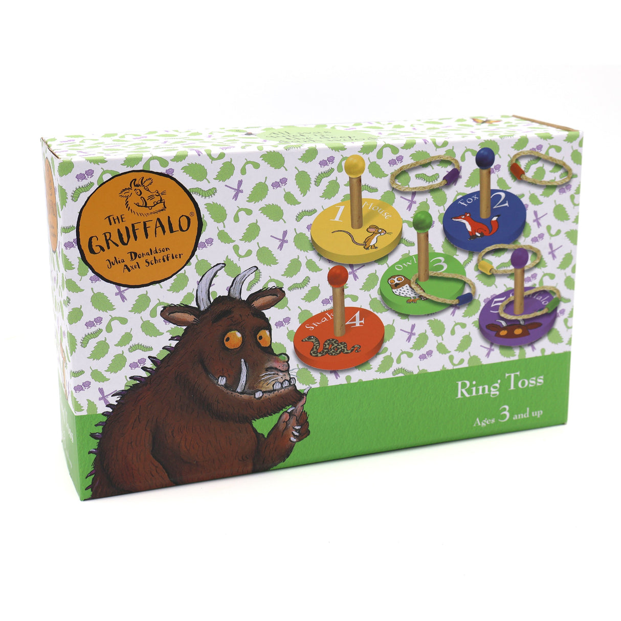 The Gruffalo Children's Wooden Ring Toss Game