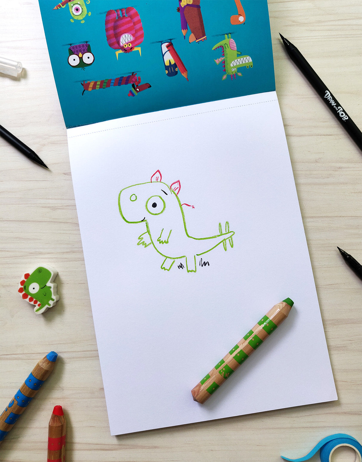 Draw with Rob - A4 Artist Sketch Book
