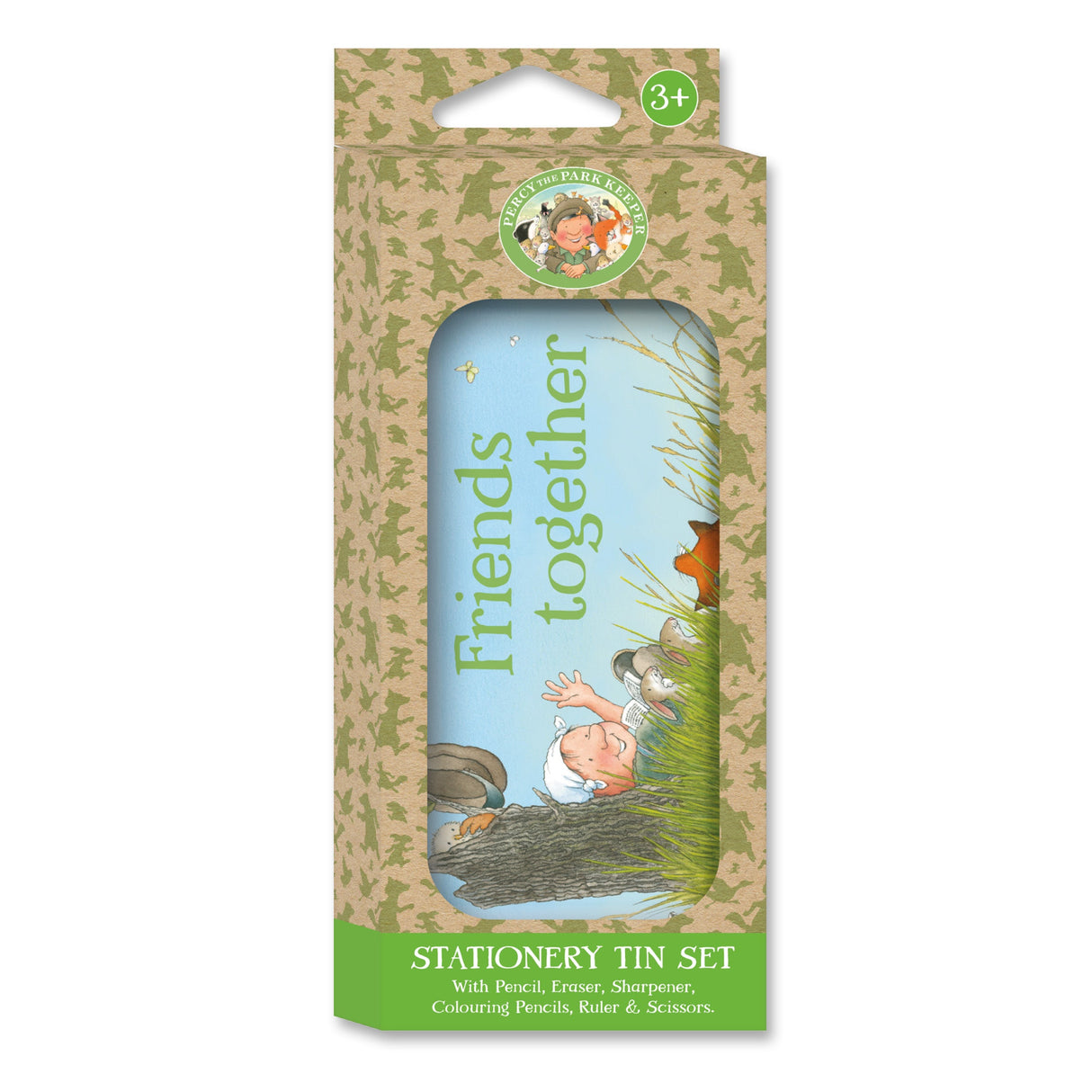 Percy The Park Keeper Children’s Stationery Tin Set