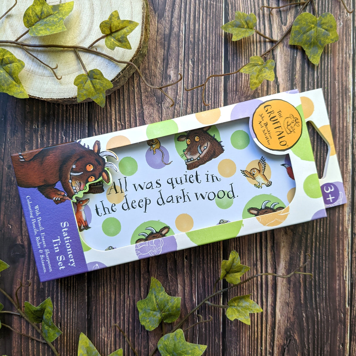 The Gruffalo Children’s Stationery Tin Set