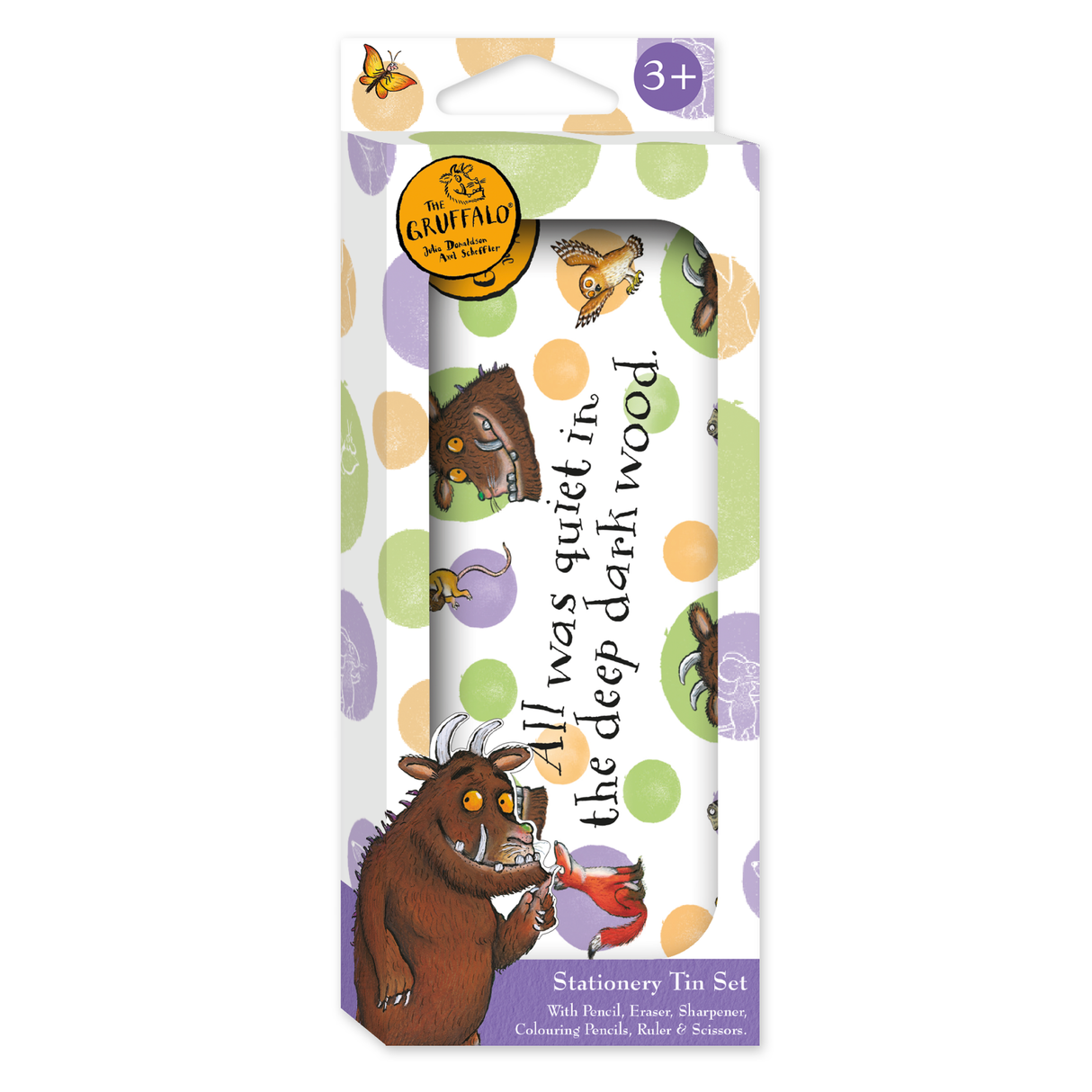 The Gruffalo Children’s Stationery Tin Set