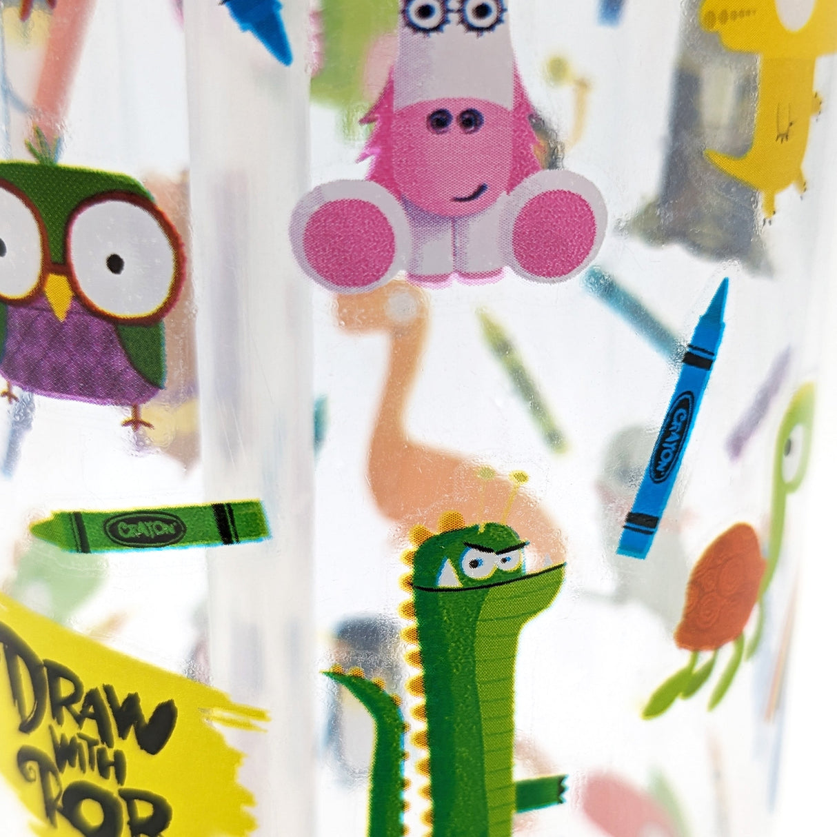 Draw With Rob Children’s Water Bottle - 500ml and BPA Free