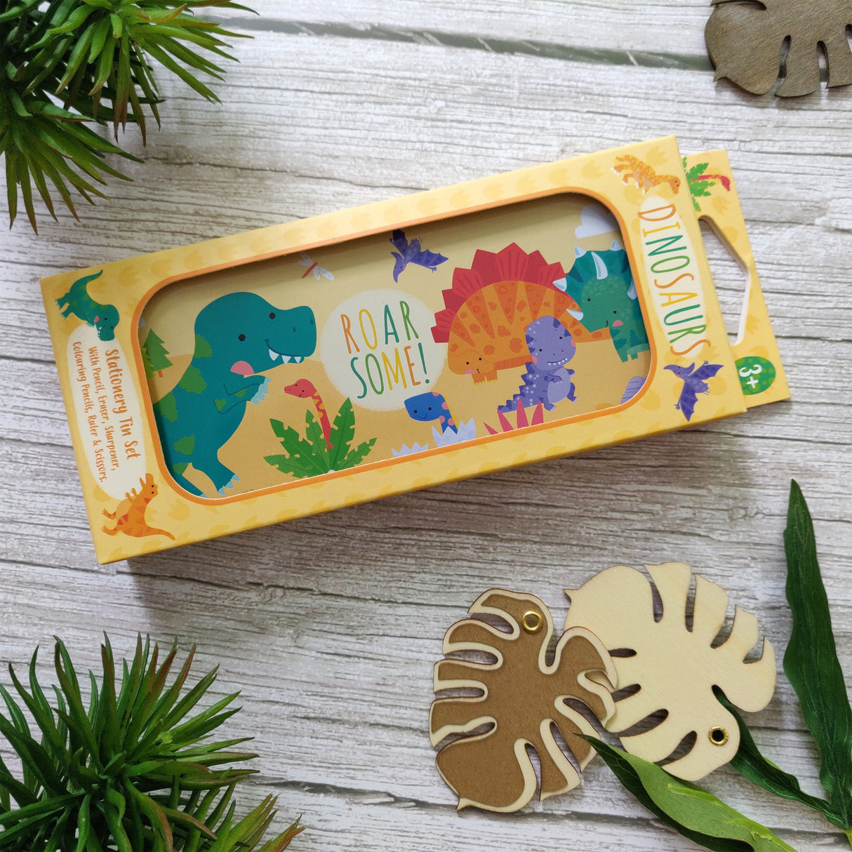Dinosaurs Children’s Stationery Tin Set