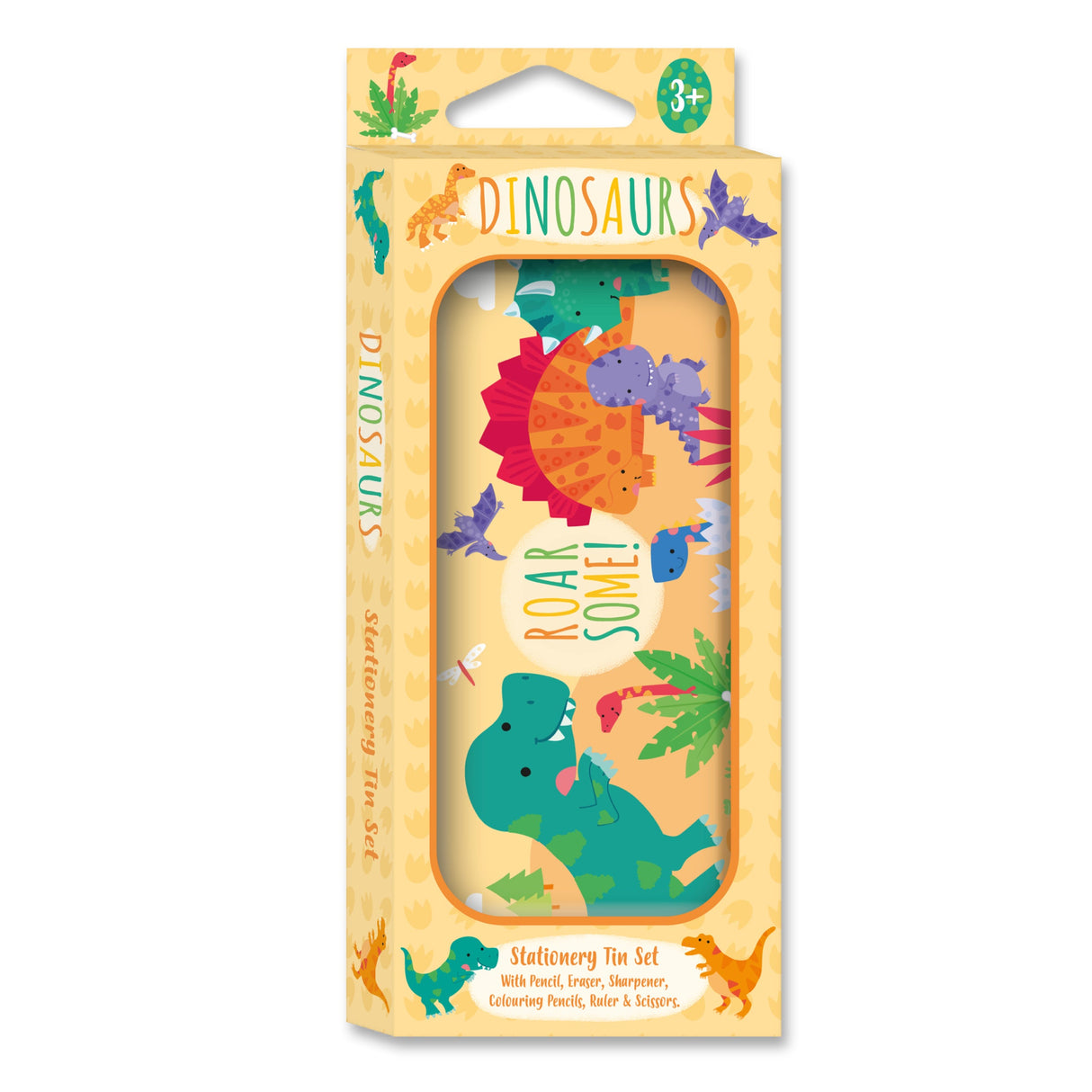 Dinosaurs Children’s Stationery Tin Set