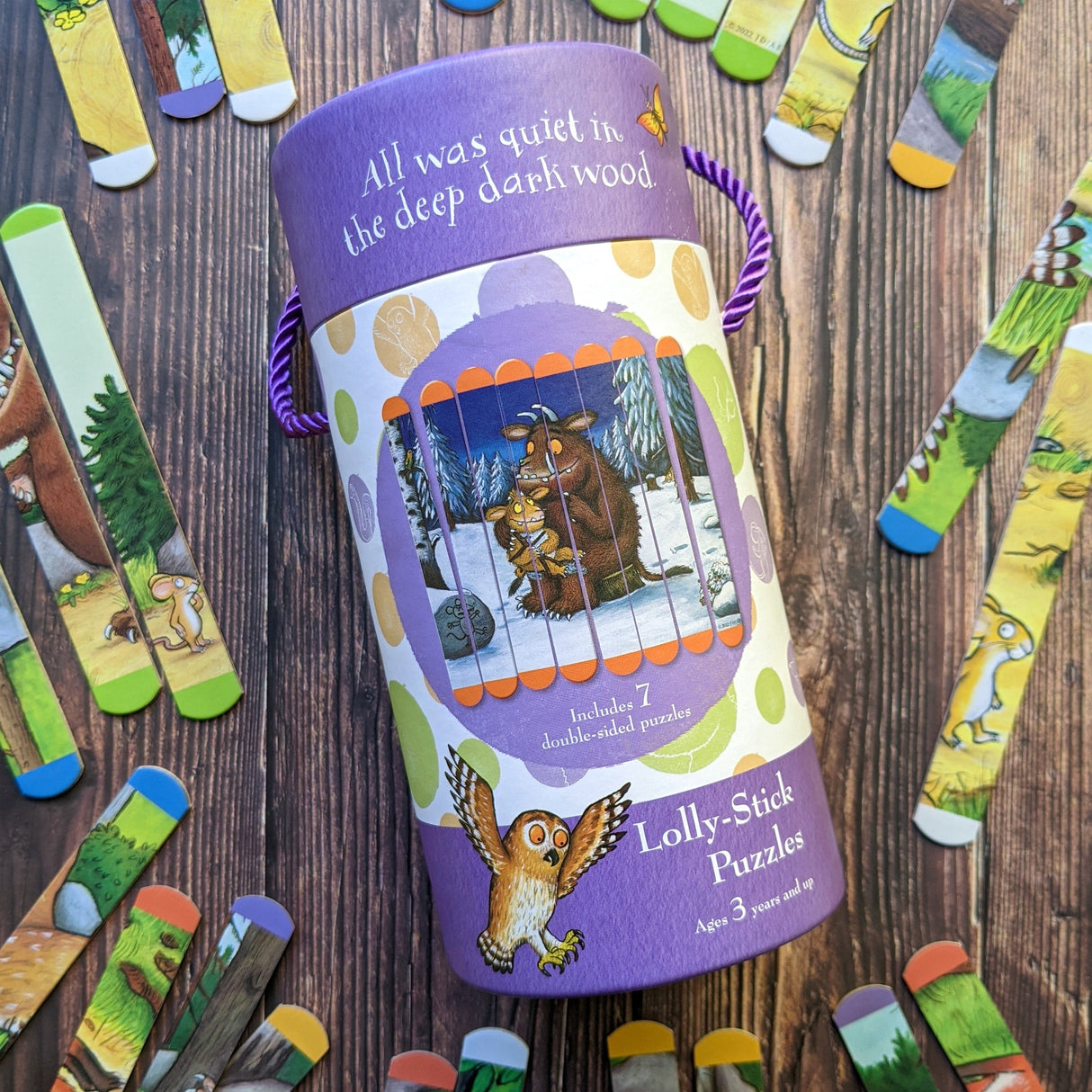 The Gruffalo Lolly Stick Puzzle