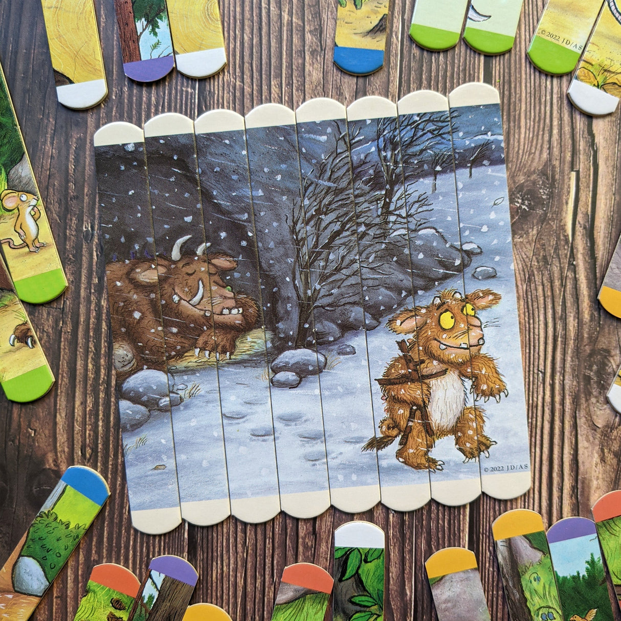 The Gruffalo Lolly Stick Puzzle
