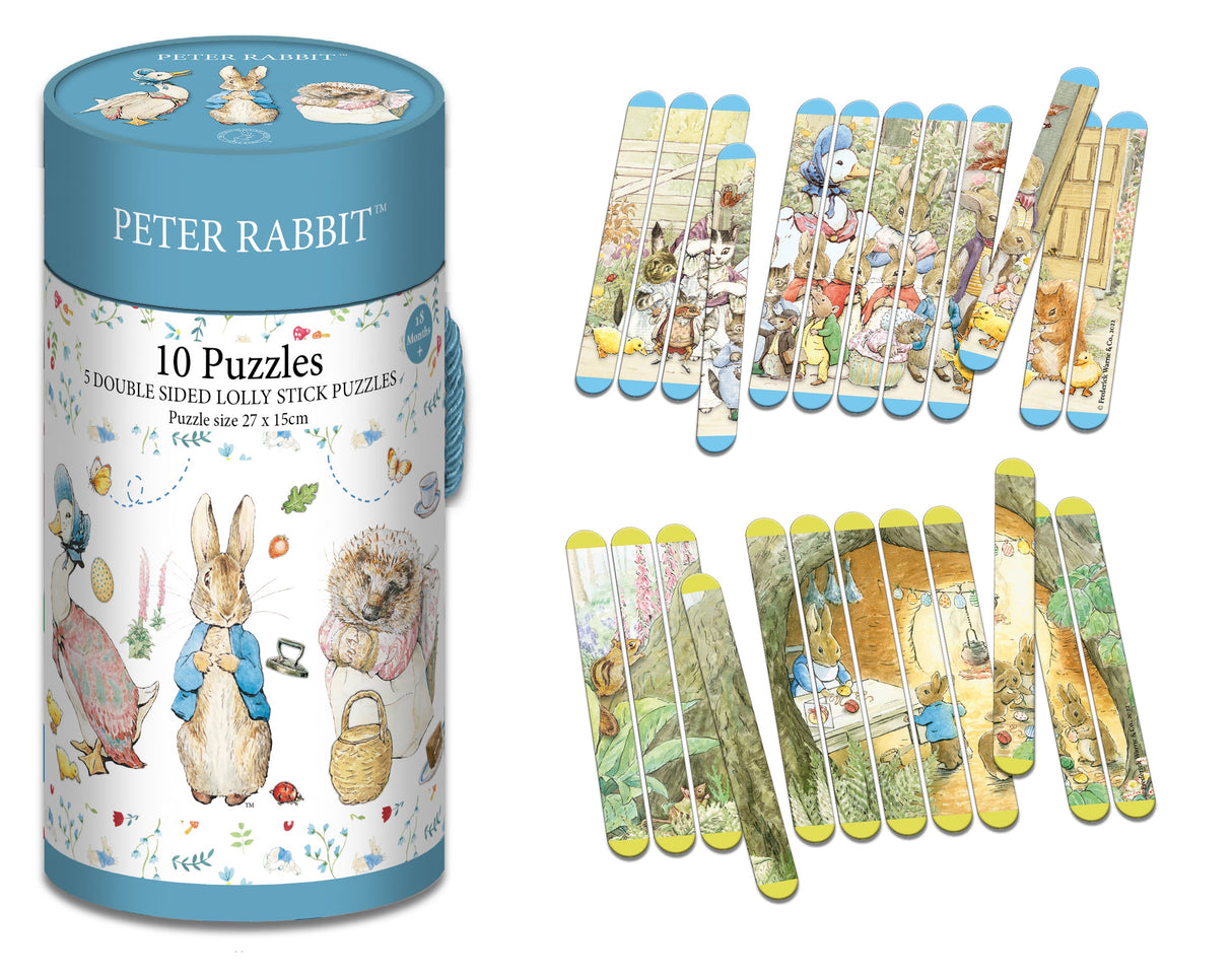 Peter Rabbit Lolly Stick Puzzle